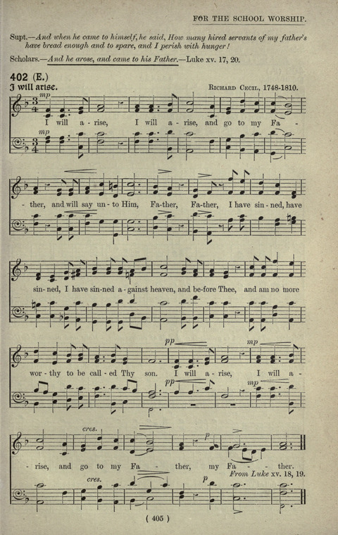 The Sunday School Hymnary: a twentieth century hymnal for young people (4th ed.) page 404