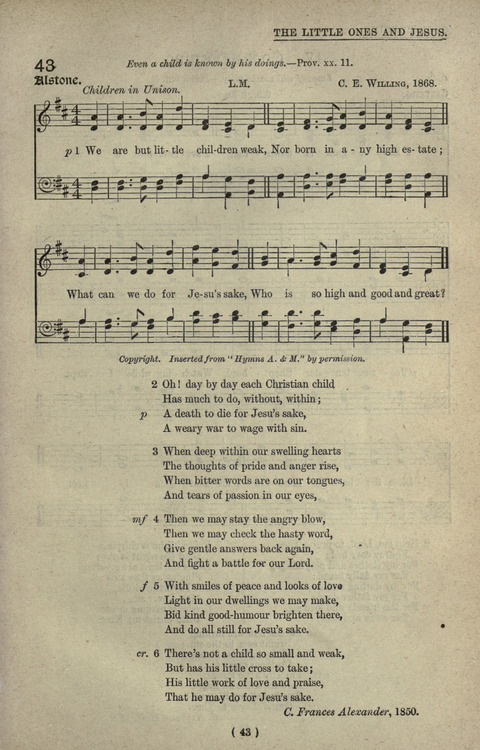 The Sunday School Hymnary: a twentieth century hymnal for young people (4th ed.) page 42