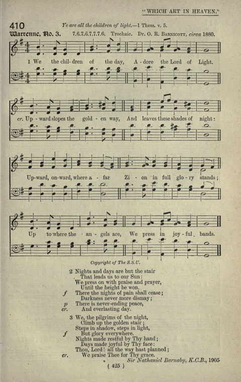The Sunday School Hymnary: a twentieth century hymnal for young people (4th ed.) page 424