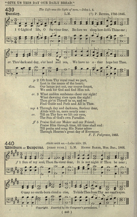 The Sunday School Hymnary: a twentieth century hymnal for young people (4th ed.) page 447