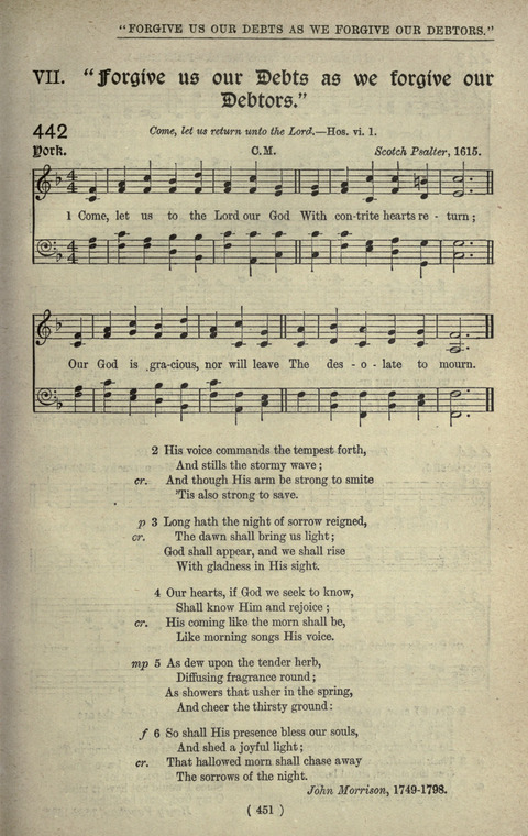 The Sunday School Hymnary: a twentieth century hymnal for young people (4th ed.) page 450