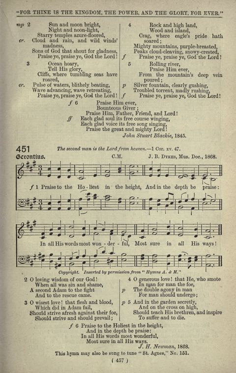 The Sunday School Hymnary: a twentieth century hymnal for young people (4th ed.) page 456