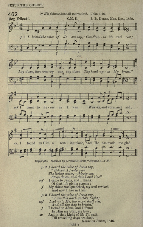 The Sunday School Hymnary: a twentieth century hymnal for young people (4th ed.) page 467
