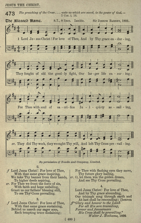 The Sunday School Hymnary: a twentieth century hymnal for young people (4th ed.) page 479