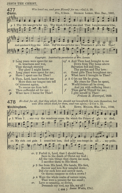 The Sunday School Hymnary: a twentieth century hymnal for young people (4th ed.) page 483