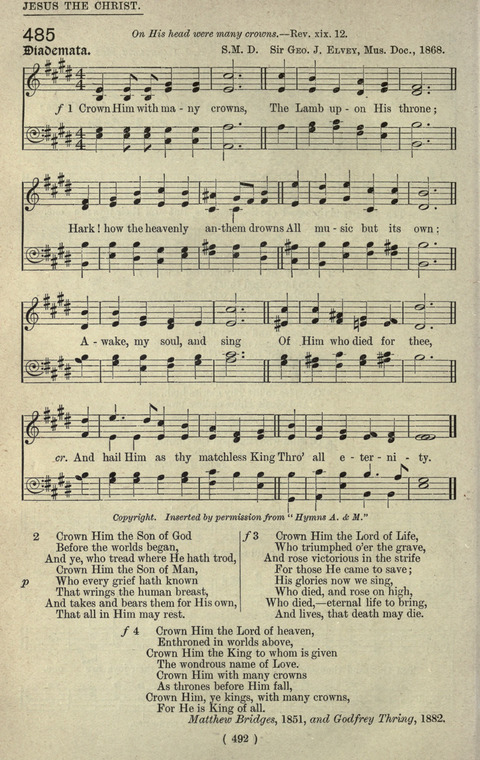 The Sunday School Hymnary: a twentieth century hymnal for young people (4th ed.) page 491