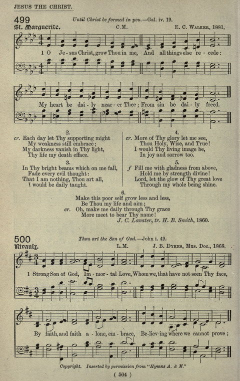 The Sunday School Hymnary: a twentieth century hymnal for young people (4th ed.) page 503