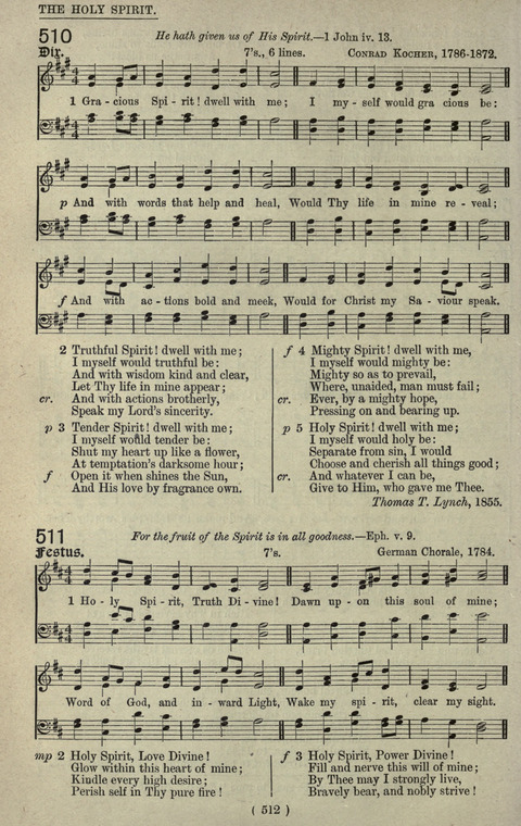 The Sunday School Hymnary: a twentieth century hymnal for young people (4th ed.) page 511