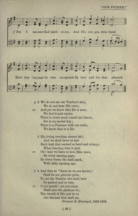 The Sunday School Hymnary: a twentieth century hymnal for young people (4th ed.) page 52