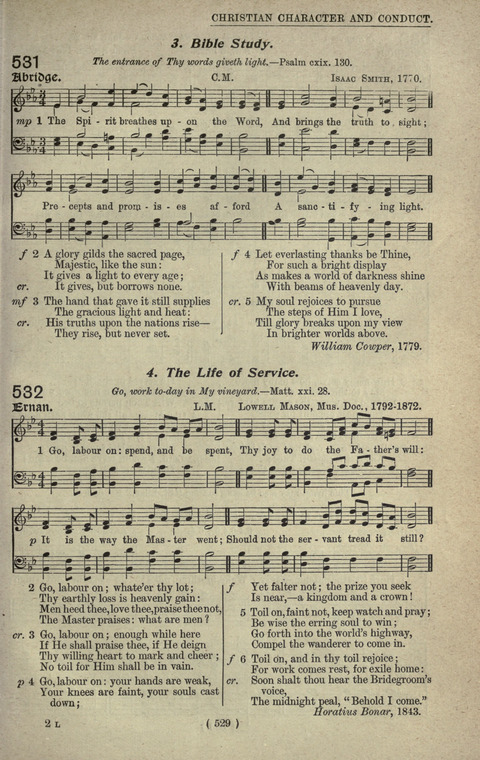 The Sunday School Hymnary: a twentieth century hymnal for young people (4th ed.) page 528