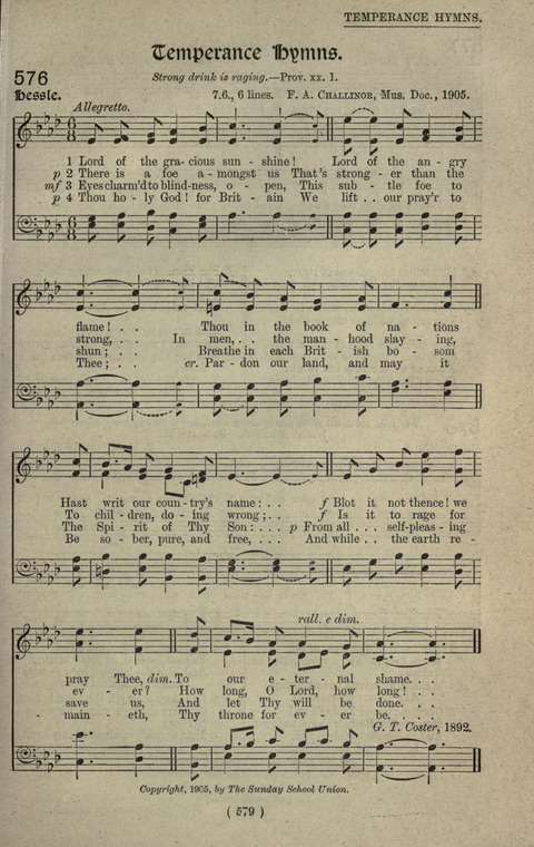 The Sunday School Hymnary: a twentieth century hymnal for young people (4th ed.) page 578