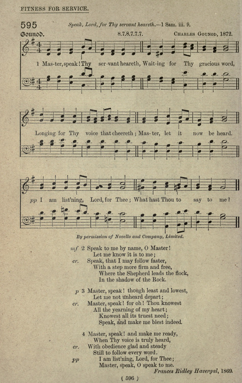 The Sunday School Hymnary: a twentieth century hymnal for young people (4th ed.) page 595