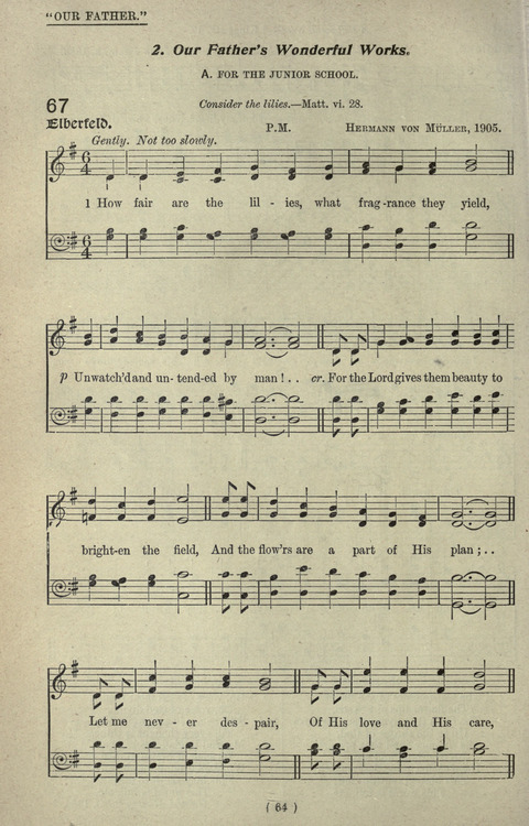 The Sunday School Hymnary: a twentieth century hymnal for young people (4th ed.) page 63