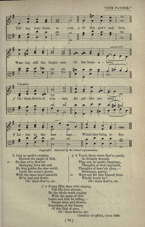 The Sunday School Hymnary: a twentieth century hymnal for young people (4th ed.) page 72