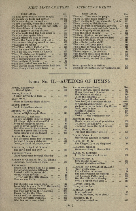 The Sunday School Hymnary: a twentieth century hymnal for young people (4th ed.) page xii