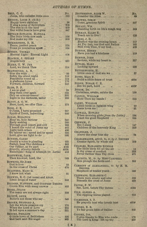 The Sunday School Hymnary: a twentieth century hymnal for young people (4th ed.) page xiii