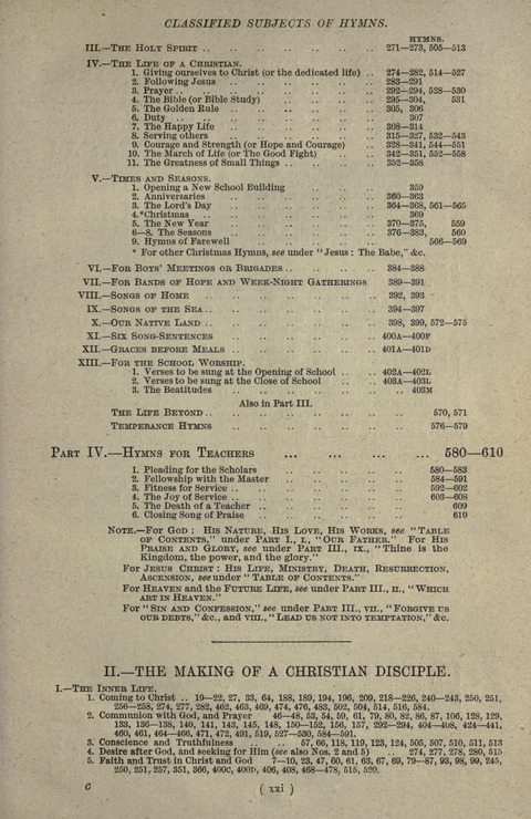The Sunday School Hymnary: a twentieth century hymnal for young people (4th ed.) page xxiv