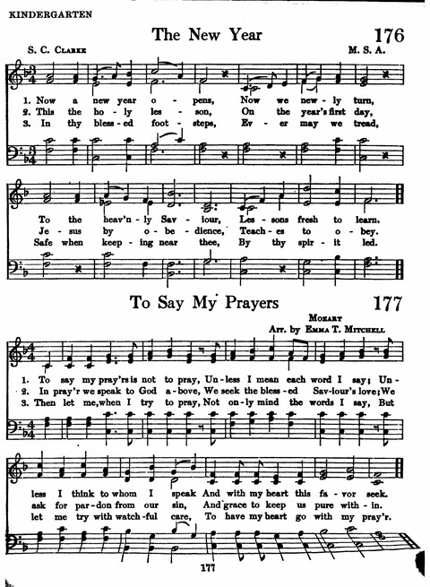 Sunday School Hymnal: with offices of devotion page 137