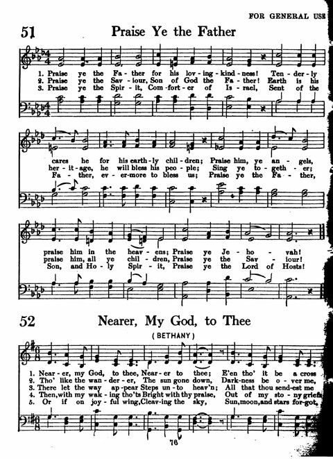 Sunday School Hymnal: with offices of devotion page 36