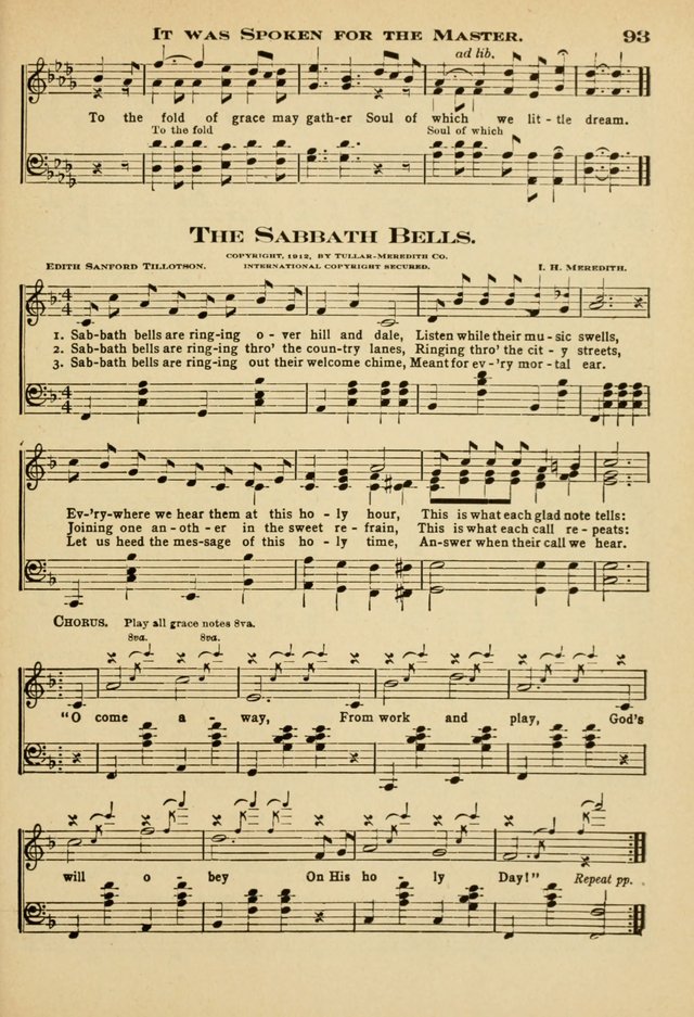 Sunday School Hymns No. 2 page 100