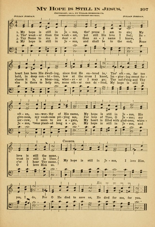 Sunday School Hymns No. 2 page 114