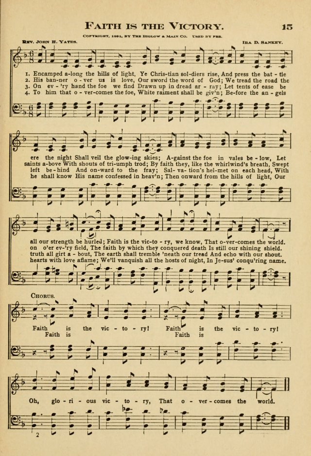 Sunday School Hymns No. 2 page 22
