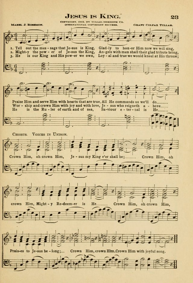 Sunday School Hymns No. 2 page 30