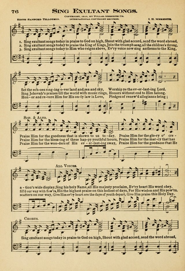 Sunday School Hymns No. 2 page 83