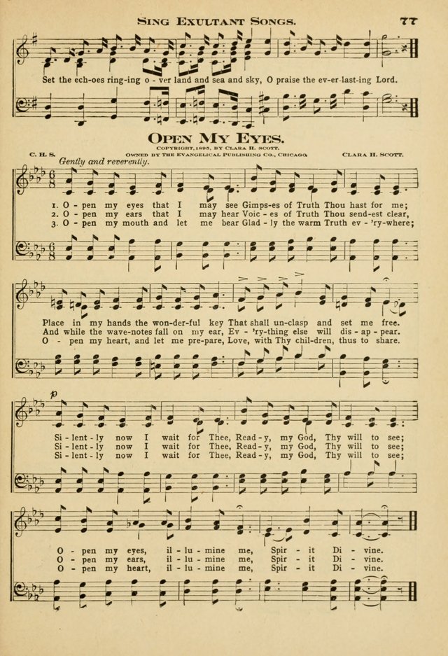 Sunday School Hymns No. 2 (Canadian ed.) page 84