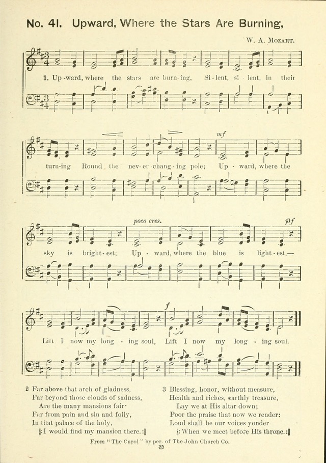 The Sabbath School Hymnal, a collection of songs, services and responses for Jewish Sabbath schools, and homes 4th rev. ed. page 36