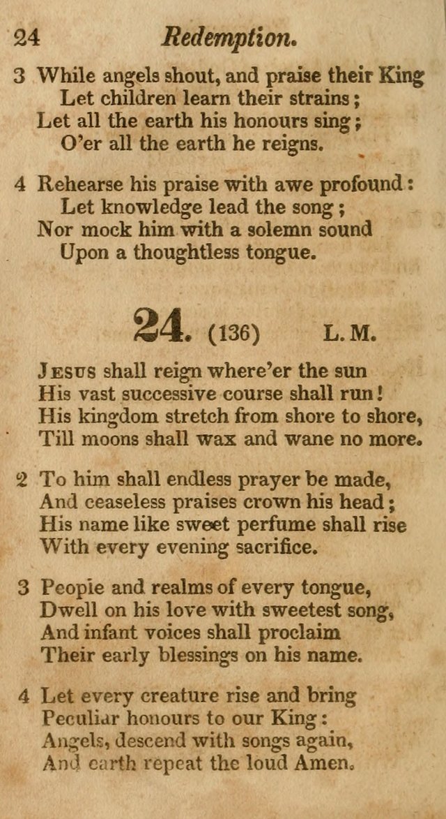 Sunday School Hymn Book. (19th ed) page 24