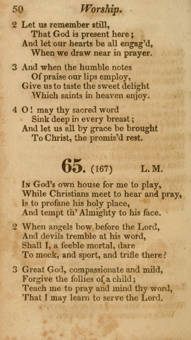 Sunday School Hymn Book. (19th ed) page 50