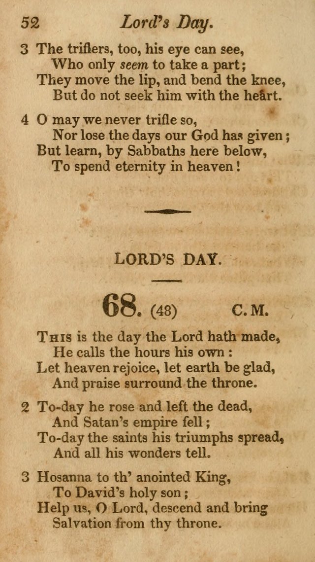Sunday School Hymn Book. (19th ed) page 52