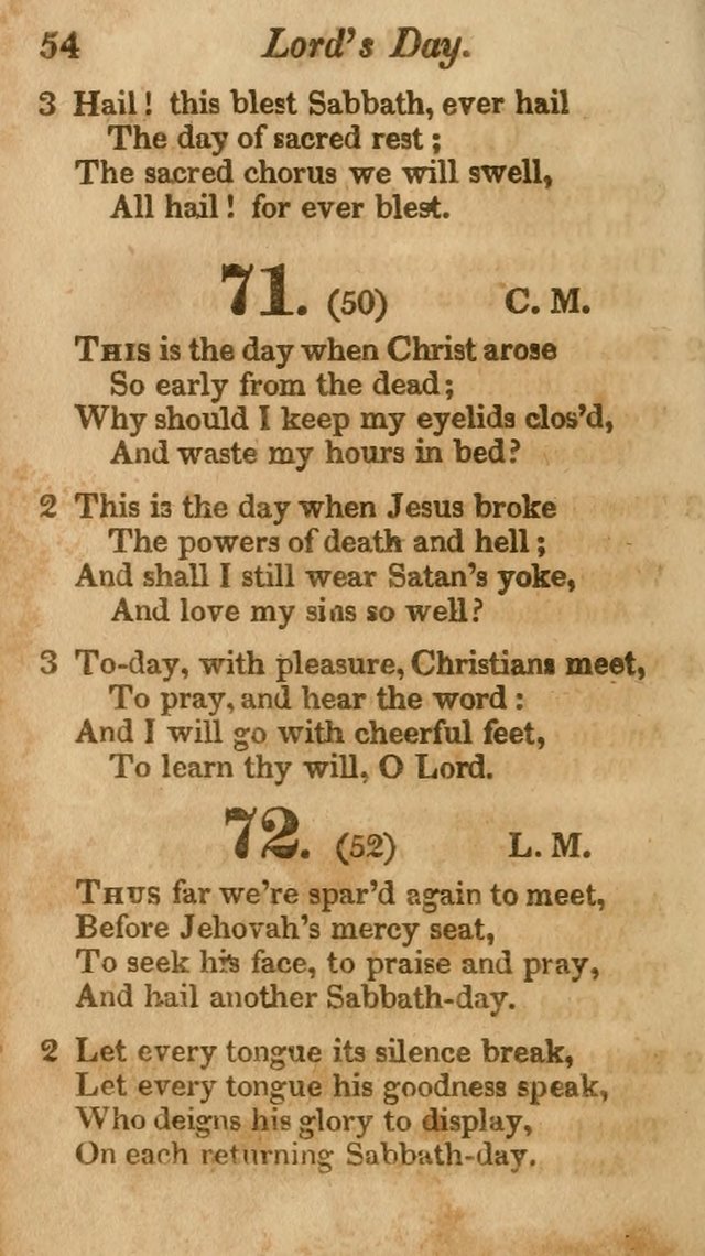 Sunday School Hymn Book. (19th ed) page 54