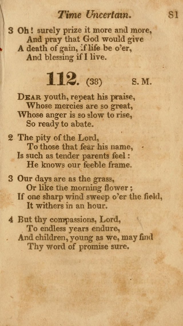 Sunday School Hymn Book. (19th ed) page 81
