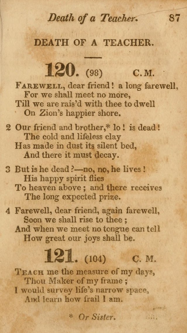 Sunday School Hymn Book. (19th ed) page 87
