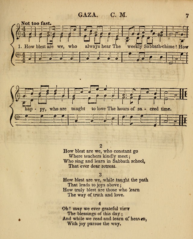 Sabbath school harp: being a selection of tunes and hymns, adapted to the wants of Sabbath schools, families, and social meetings. page 12