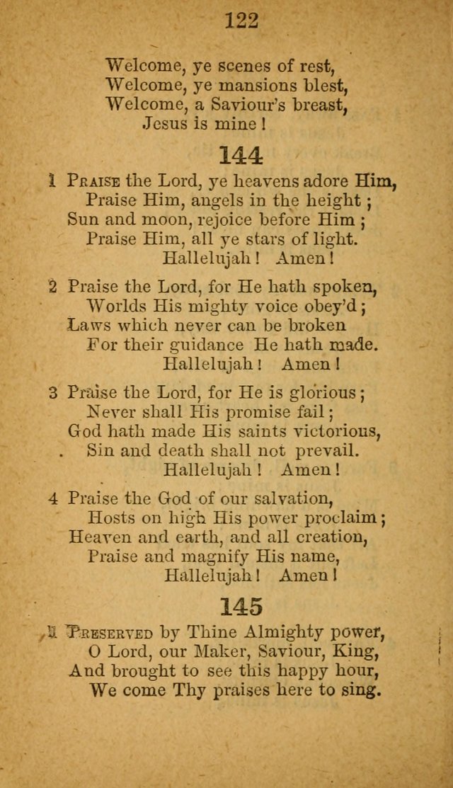 Sabbath-School Hymn-Book page 122