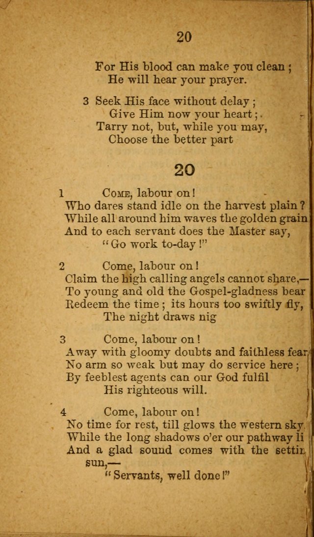 Sabbath-School Hymn-Book page 20