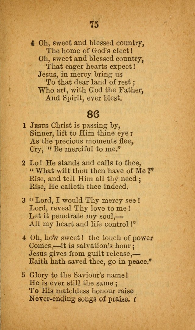 Sabbath-School Hymn-Book page 75