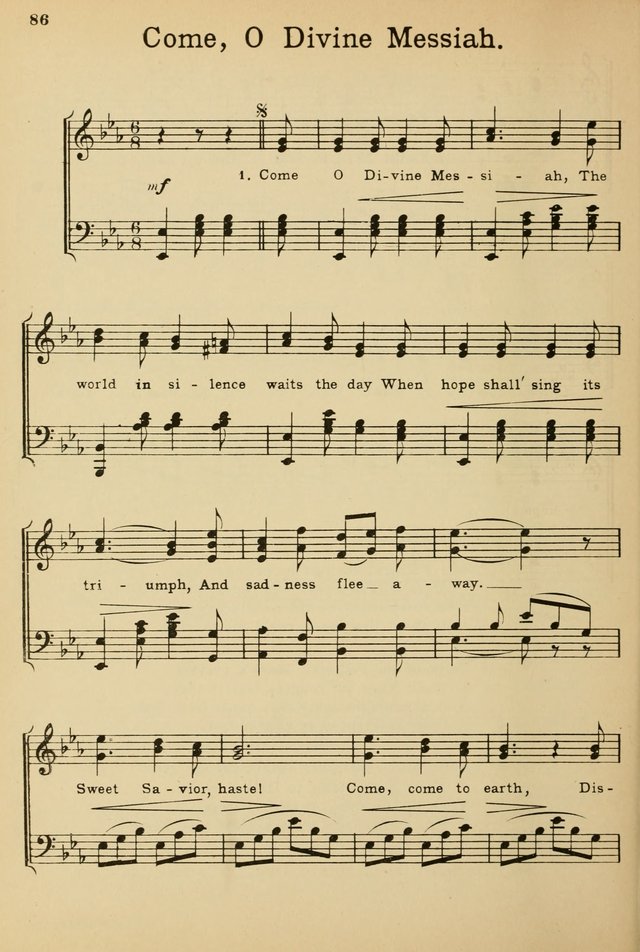 Sunday School Hymn Book page 86