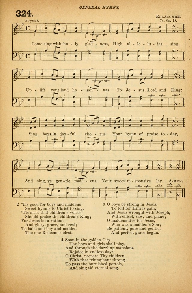 The Sunday-School Hymnal and Service Book (Ed. A) page 197