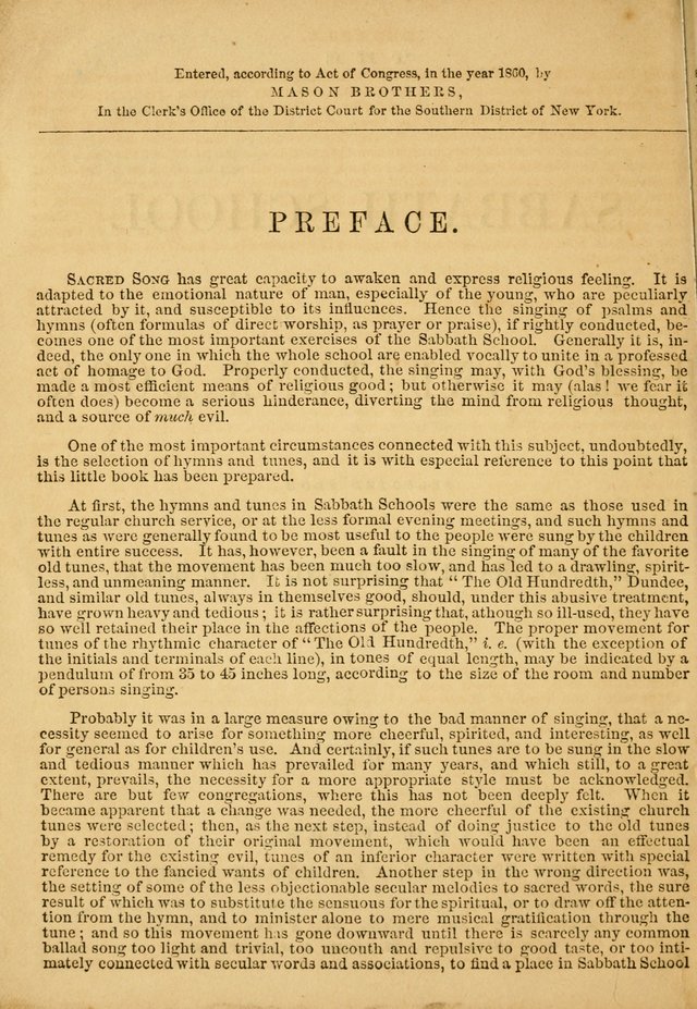 The Sabbath School Hymn and Tune Book: selected from the Sabbath hymn and tune book page 2