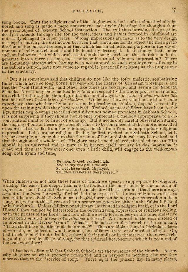 The Sabbath School Hymn and Tune Book: selected from the Sabbath hymn and tune book page 3