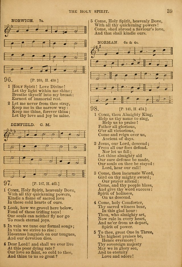 The Sabbath School Hymn and Tune Book: selected from the Sabbath hymn and tune book page 43