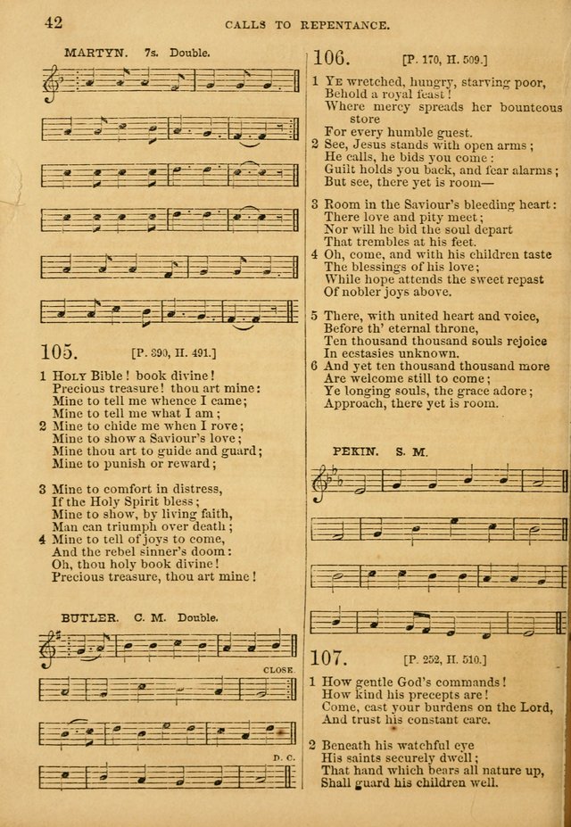 The Sabbath School Hymn and Tune Book: selected from the Sabbath hymn and tune book page 46
