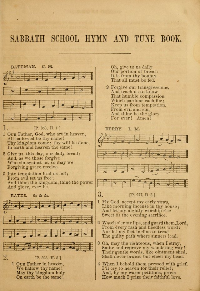 The Sabbath School Hymn and Tune Book: selected from the Sabbath hymn and tune book page 5
