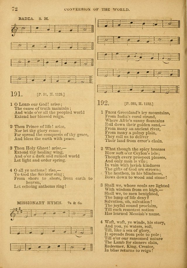 The Sabbath School Hymn and Tune Book: selected from the Sabbath hymn and tune book page 80