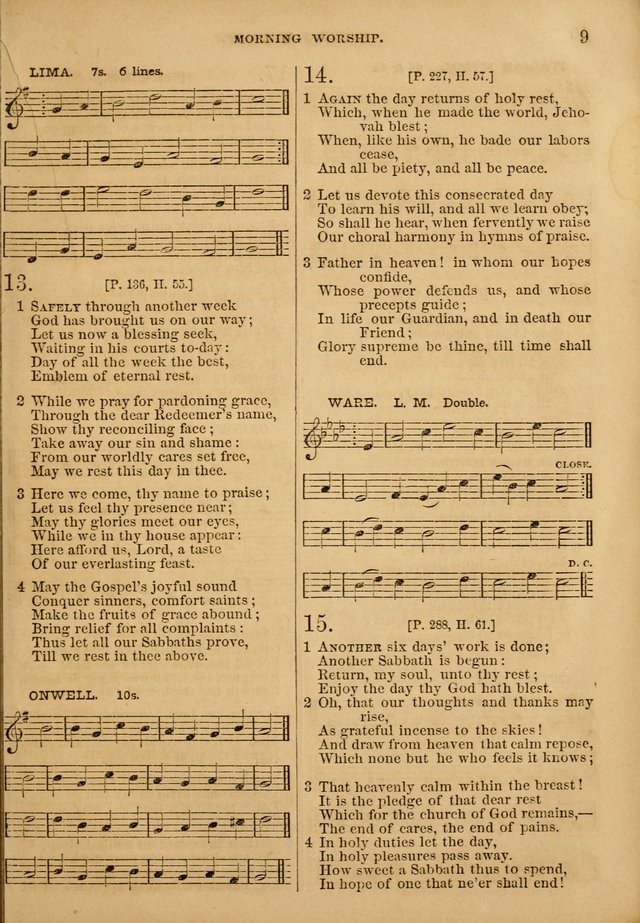 The Sabbath School Hymn and Tune Book: selected from the Sabbath hymn and tune book page 9