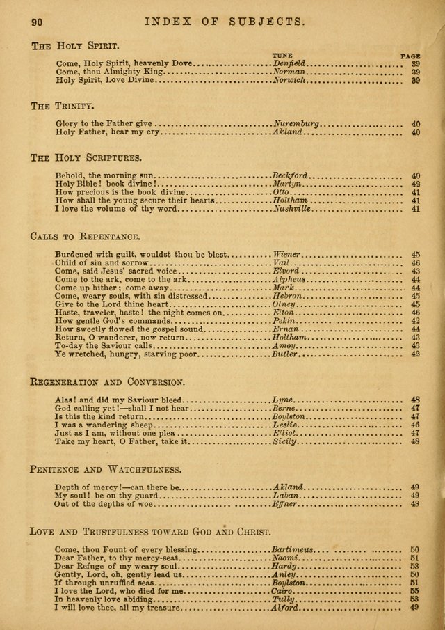 The Sabbath School Hymn and Tune Book: selected from the Sabbath hymn and tune book page 98